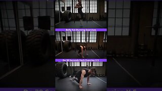 Belly Fat Burning Exercises