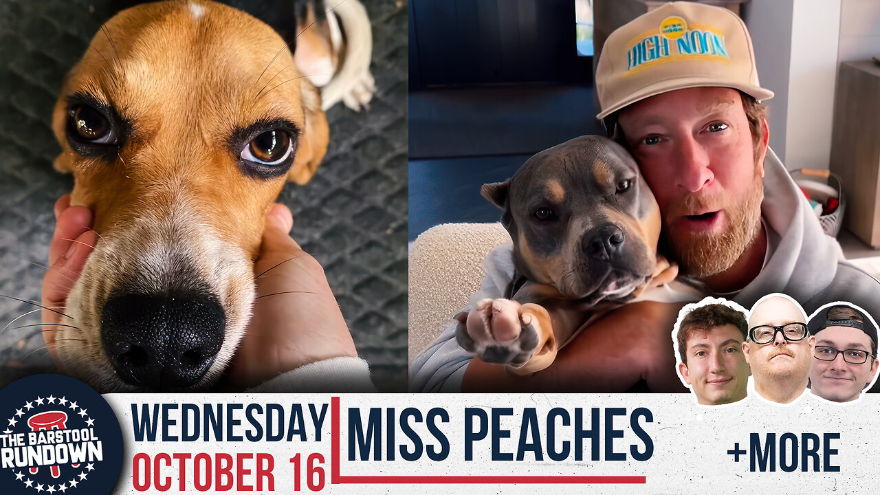 Dave Portnoy Adopts a Brother for Miss Peaches | Barstool Rundown | October 16th, 2024