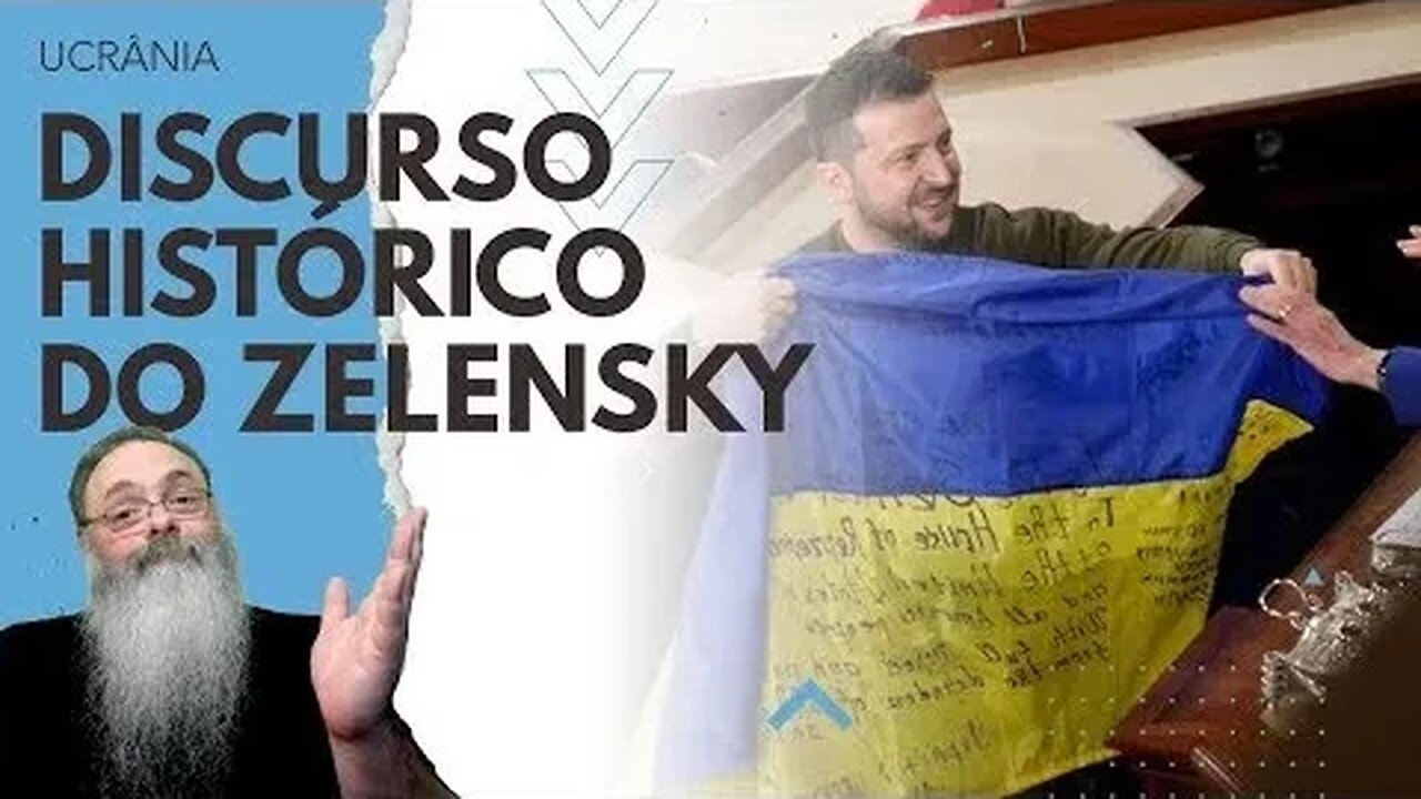 ZELENSKY faz DISCURSO HISTÓRICO no CONGRESSO AMERICANO e GARANTE 45 BILHÕES em APOIO e ARMAS em 2023