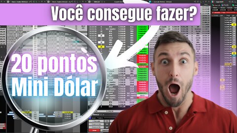 Duvido que você tenha visto algo parecido no Day Trade ao Vivo - Mini Dólar|Tape Reading