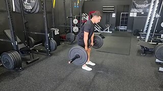 Barbell Romanian Deadlifts (Ed Coan Style)