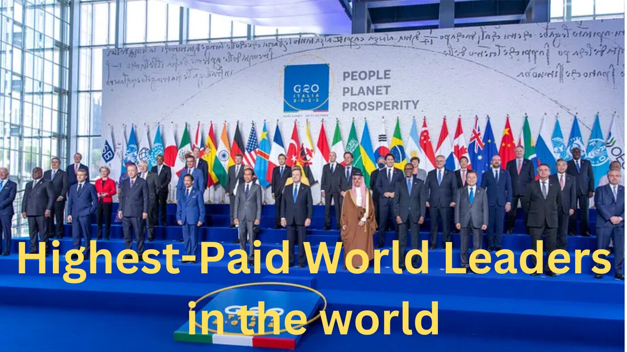 These 10 World Leaders Make More Than You Think! #3 Will Shock You!