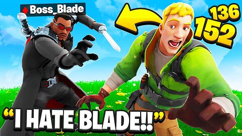 I Pretended To Be BOSS Blade In Fortnite