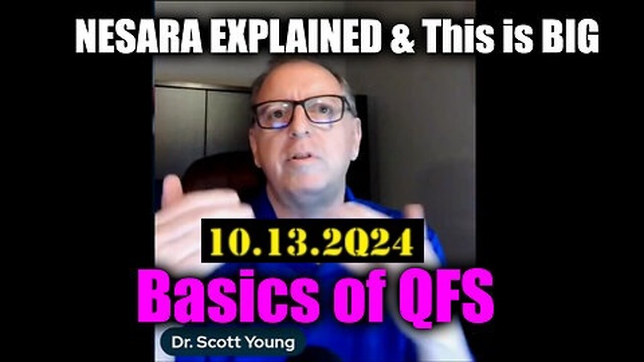 Dr. Scott Young Geopolitical Update Video - 10.13.2Q24