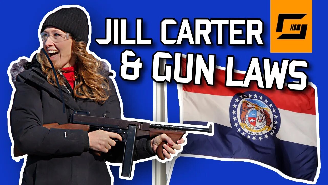 Jill Carter Shoots A Machine Gun | Missouri Senator