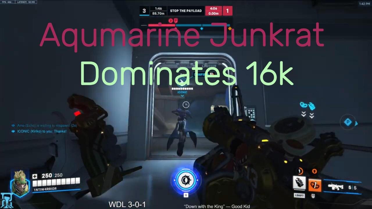 Aquamarine's Insane Junkrat Gameplay