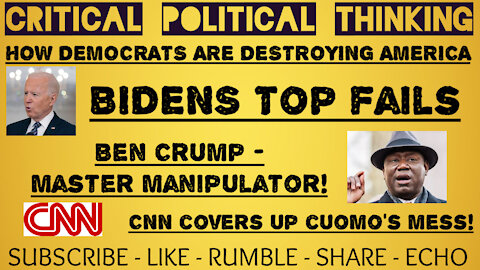 BIDENS PATH TO DESTROY AMERICA, BEN CRUMP & HIS MASTER MANIPULATION, CUOMO FAMILY LIES & MORE!