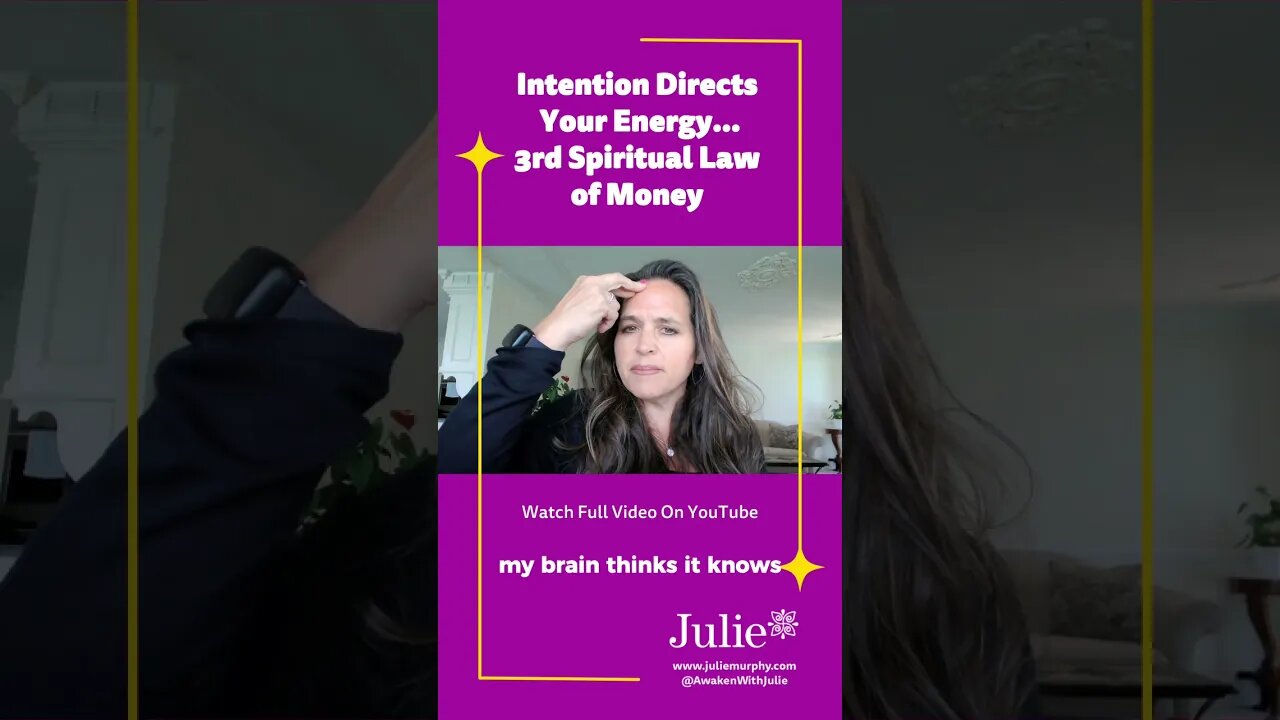 What is your intention? - 3rd Spiritual Law of Money | Path to financial freedom