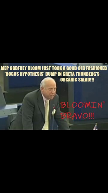 GODFREY JUST KNOCKED THE BLOOM OFF GRETA'S ROSE! EPIC CLIMATE HOAX BEATDOWN!