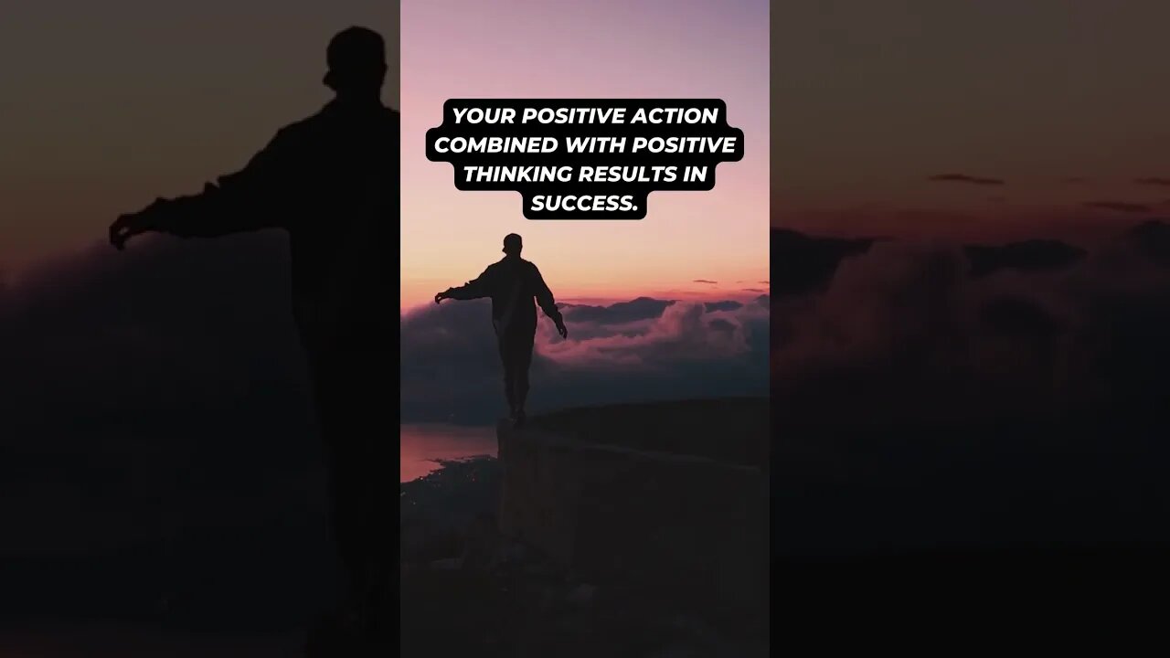 Positive Thinking and Action: Achieving Success #shorts #clutteredthoughts #positive #action