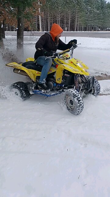 fresh powder goofing