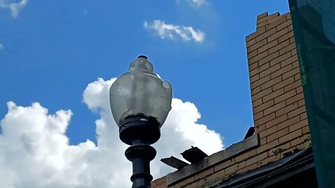 construction work being done on a old building at Dudley and blue Hill Ave?