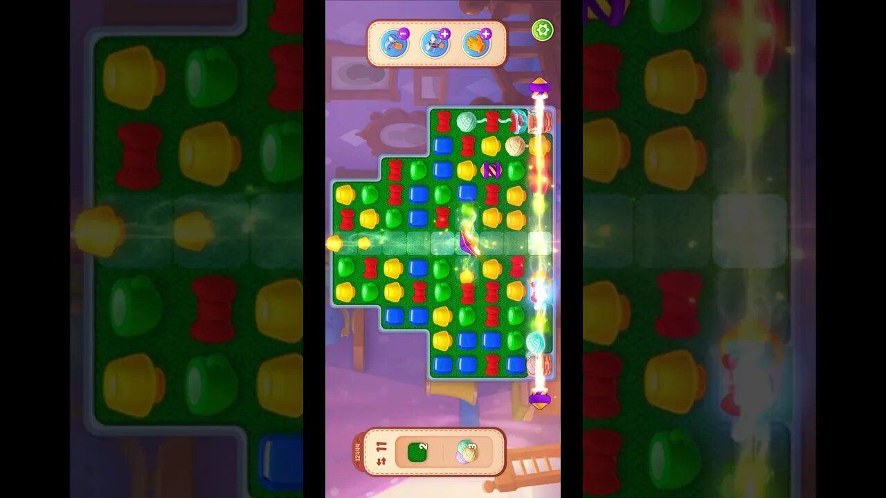 Shorts Playrix Homescapes Gameplay Walkthrough Level 12444-040