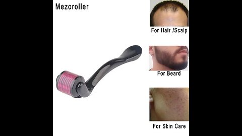 Mezoroller Beard Roller DRS 540 Needles Micro-Needling