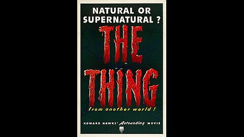 The Thing From Another World 1951