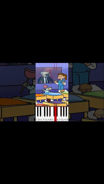 🚽 Skibidi Toilet BABIES?! 🍼 (@GameToonsOfficial) Cartoon Animation - Octave Piano Tutorial