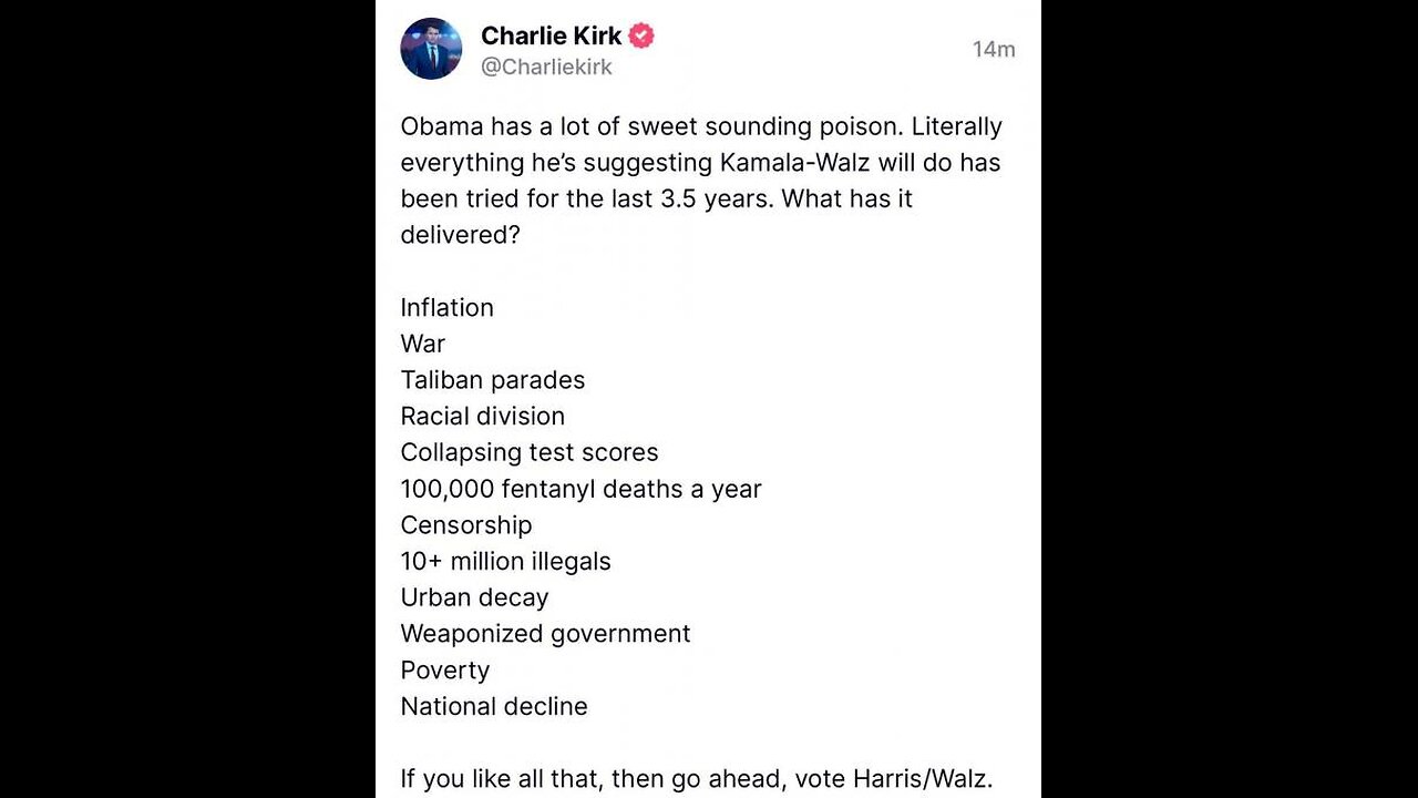 Tucker Carlson ANNIHILATES liberal democrat incumbent vp Kamala;; dad not in dnc democrat convention