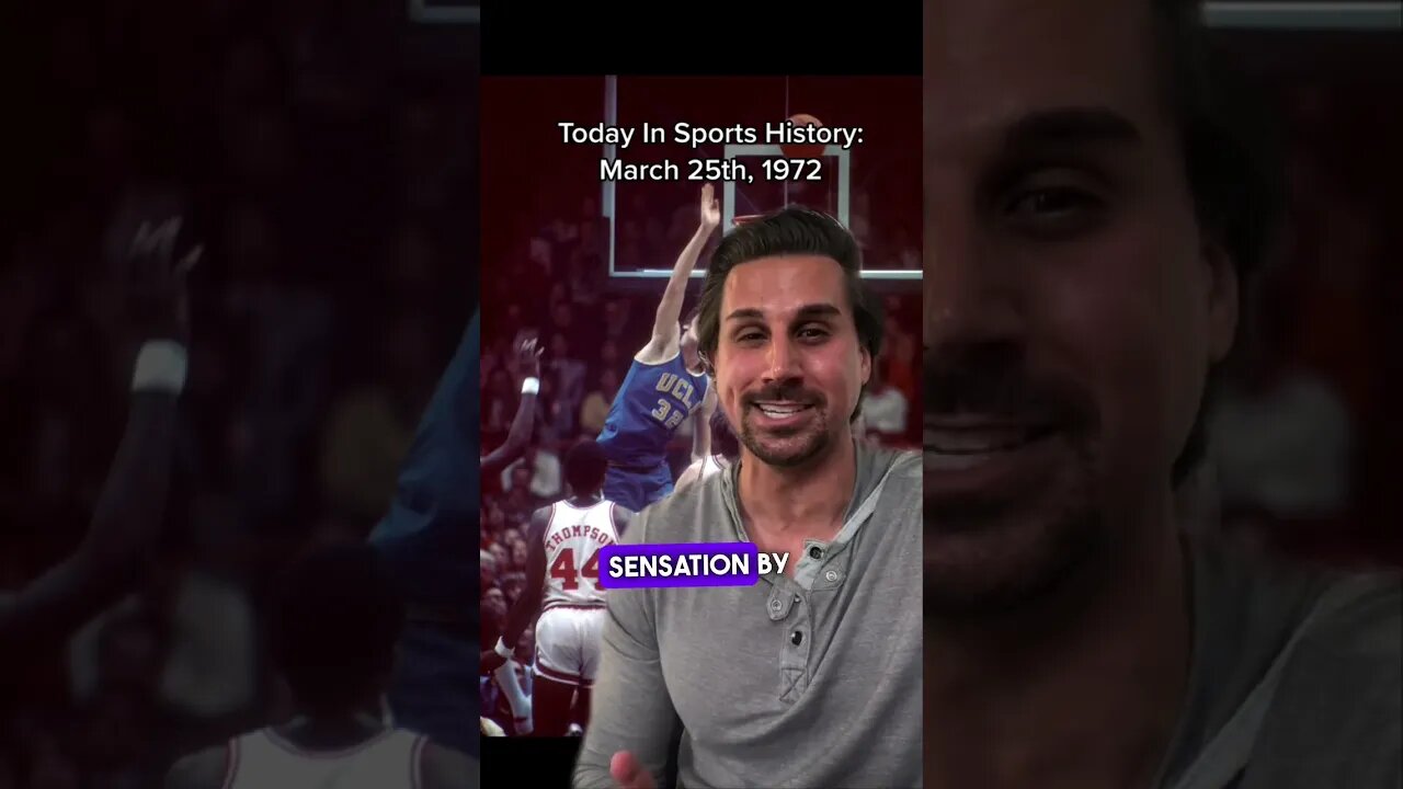 TODAY IN SPORTS HISTORY: 3/25/1972