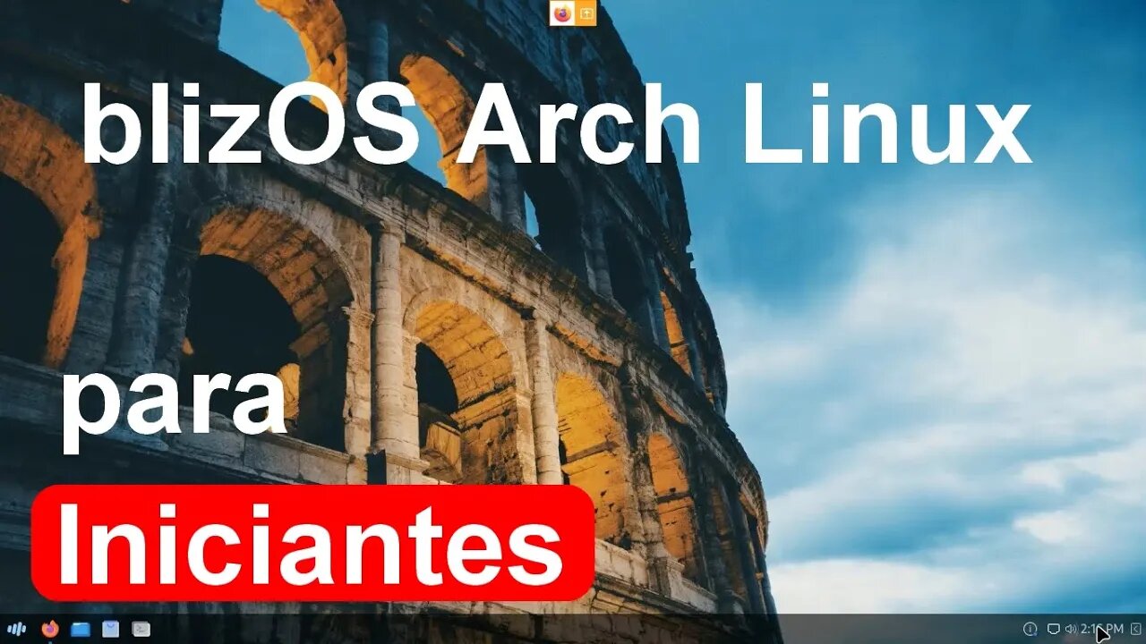 blizOS é uma distro baseada em Arch para iniciantes