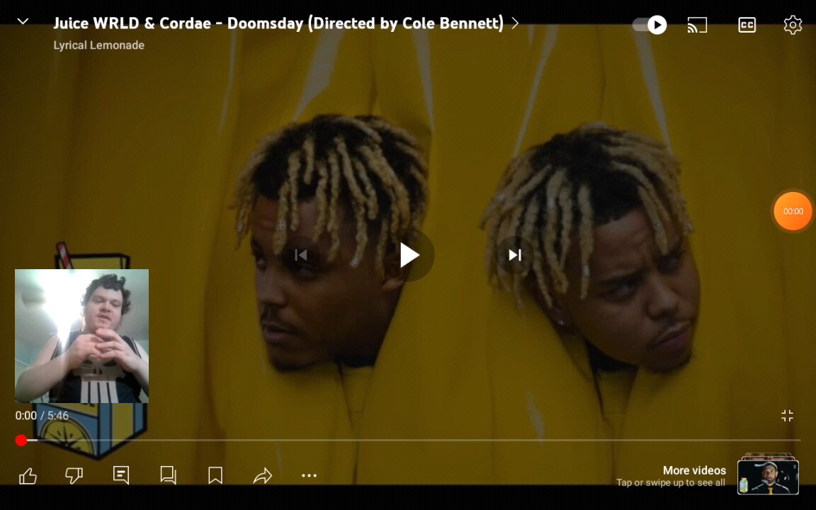 Reacting To Juice WRLD & Cordae - Doomsday (Directed By Cole Bennett)