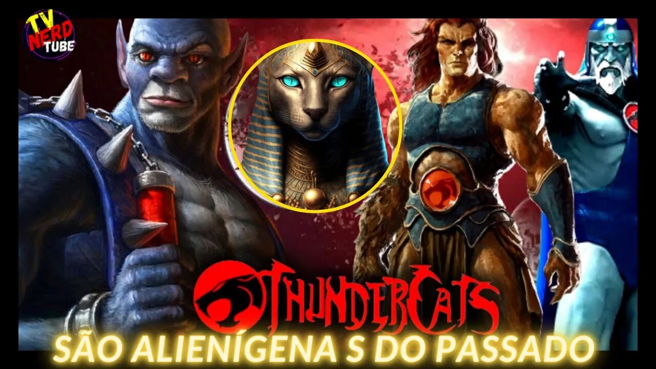 THUNDERCATS ERAM ALIENIGENAS E AJUDARAM COM AS PIRÂMIDES? A 3°TERRA ERA O NOSSO FUTURO? CURIOSIDADES