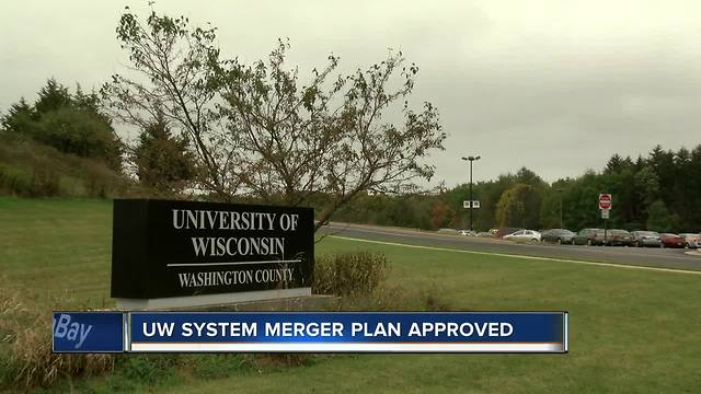 University of Wisconsin regents approve merging campuses