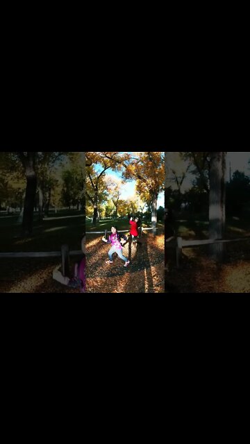 The wave dance #dance #autumn #family #shorts