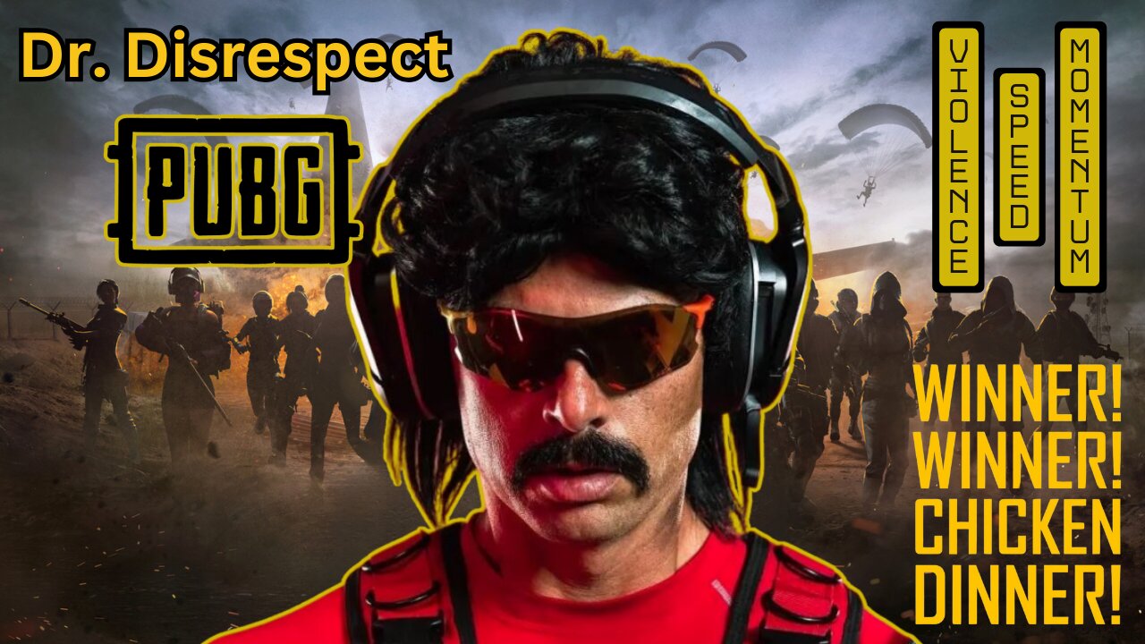 Dr. Disrespect Winner Winner Chicken Dinner