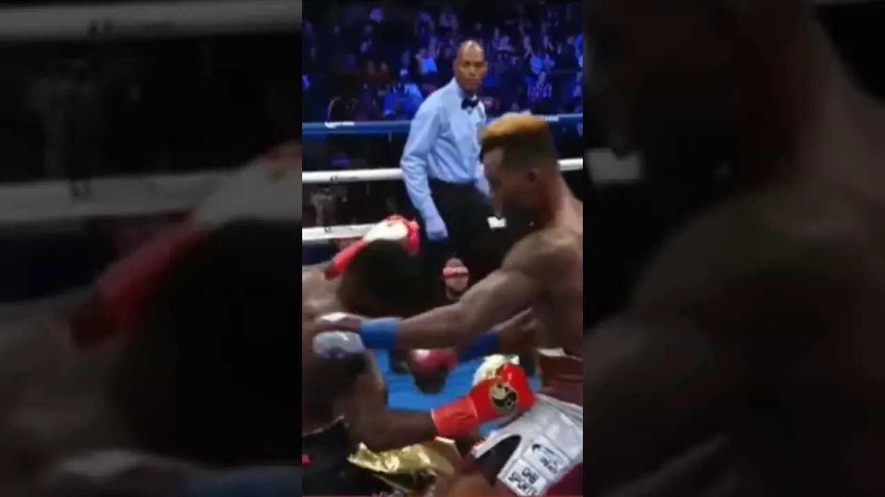 Jermell Charlo KOs Erickson Lubin. #boxing #jermellcharlo