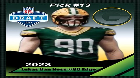 Madden 23 Lukas Van Ness NFL Draft 23 Creation