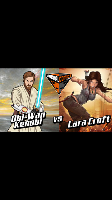 OBIWAN KENOBI Vs. LARA CROFT - Comic Book Battles: Who Would Win In A Fight?