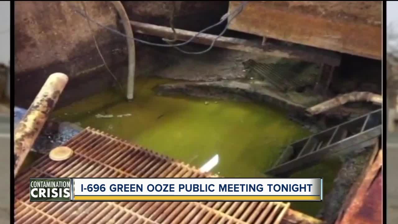 Public meeting to be held in Madison Heights on I-696 green ooze update