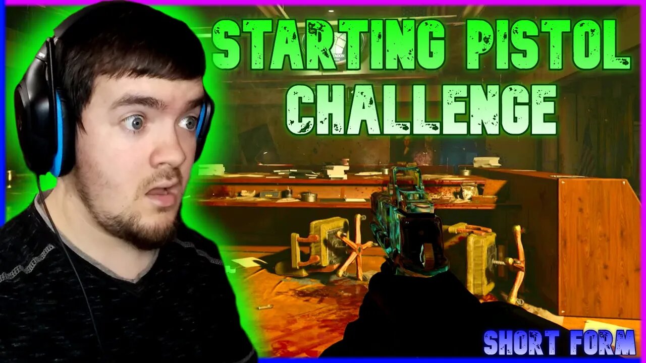 Starting Pistol Challenge on Classified (Short Form) Black Ops 4