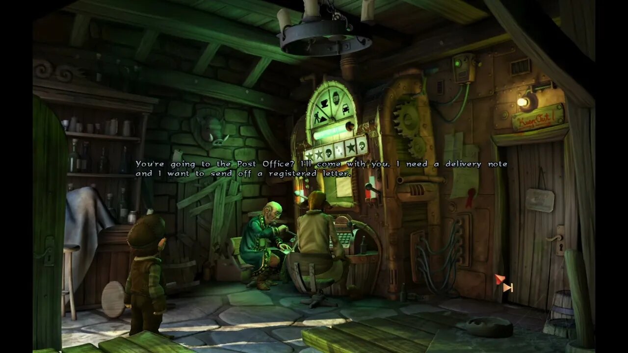 The Book of Unwritten Tales (Steam demo, gameplay)