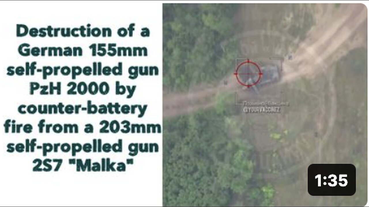 π·πΊπΊπ¦ Destruction of a German 155-mm self-propelled gun PzH 2000