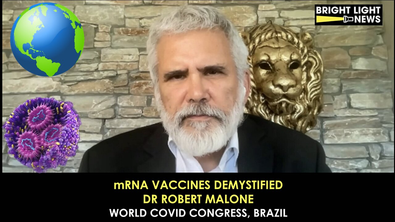 Dr 'Robert Malone' "mRNA Vaccines EXPOSED & Demystified" 'World Covid Congress'