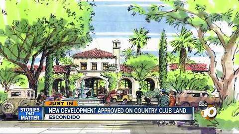 New development approved on Country Club land