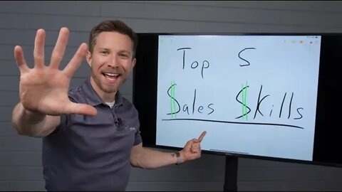 TOP 5 Sales Skills of TOP Earners