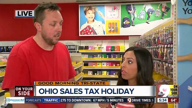 Ohio Sales Tax Holiday