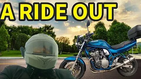 Out On The Facebook Bandit, 1st moto vlog!