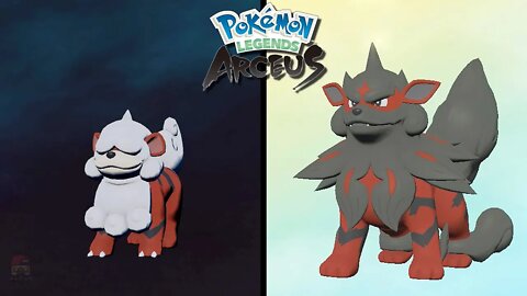 How to Find Hisuian Growlithe & Evolve It Into Hisuian Arcanine in Pokemon Legends Arceus