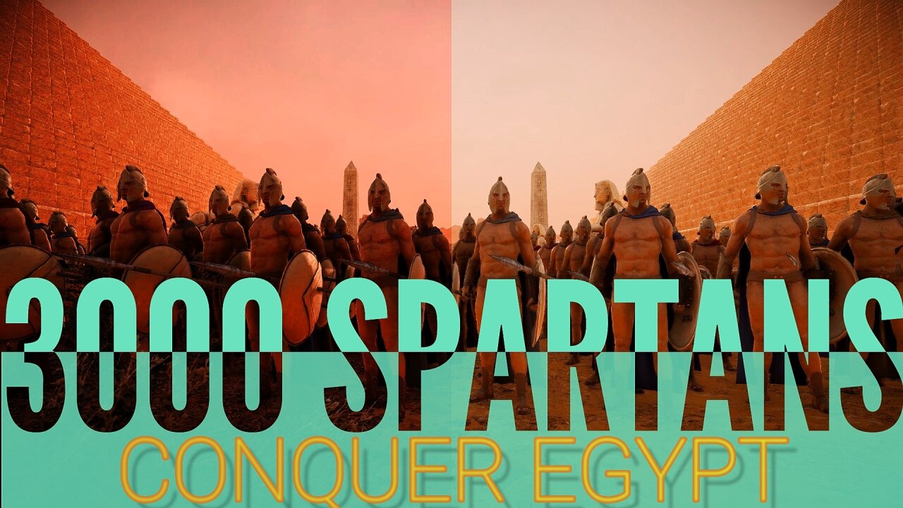 3000 Spartans come knocking on Cleopatra's front door