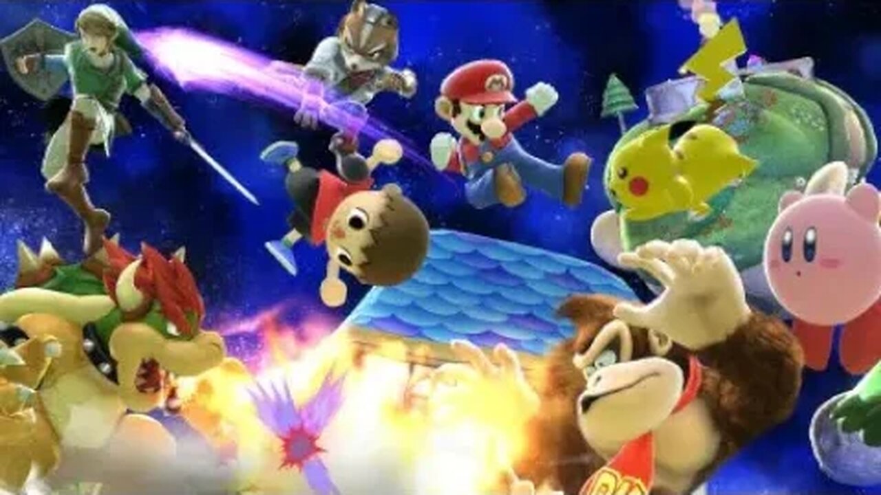 Super Smash Bros. For Wii U Episode 4: 8 Player Smash