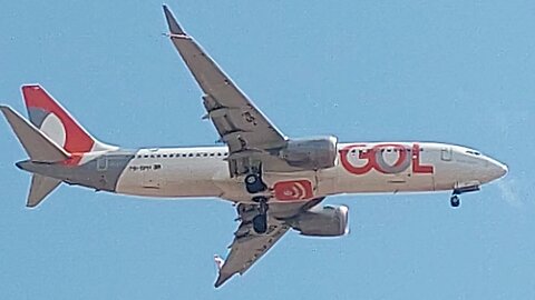 Boeing 737 MAX 8 PS-GPH coming from São Paulo to Fortaleza