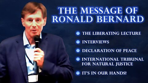 The Message of Ronald Bernard