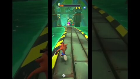Nitro Mutagen Nitrus Brio Battle Run Gameplay On Sewer or Later - Crash Bandicoot: On The Run!