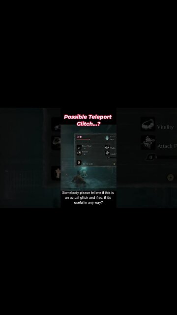 Possible Glitch, something wonky with travel in Sekiro #shorts #gamingshorts