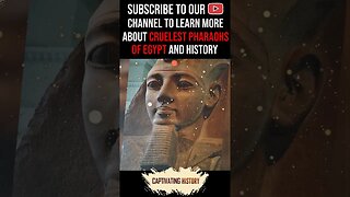 Cruelest Pharaohs of Egypt: Ramesses II #shorts