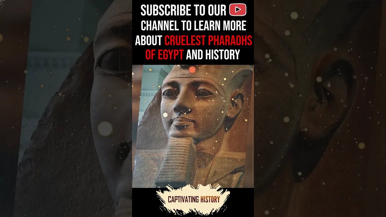 Cruelest Pharaohs of Egypt: Ramesses II #shorts