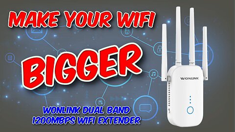 WONLINK Dual Band 1200Mbps WiFi Extender Review